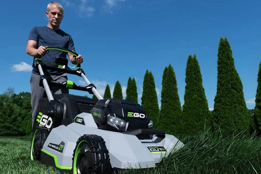 rechargeable lawn mowers