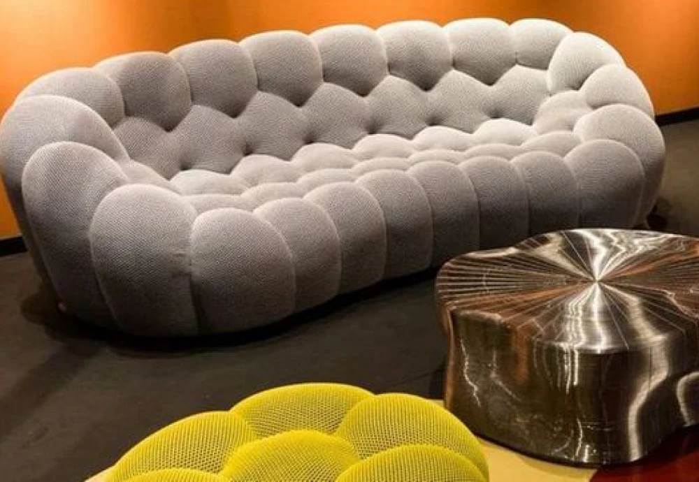 bubble couch green