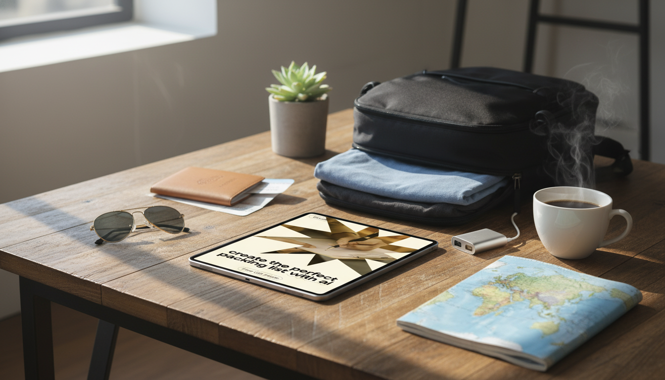 AI Packing List: Pack Smarter for Any Trip