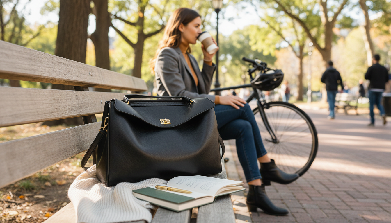 Chic Commuter Tote Bag for Women: Style, Comfort & Fit