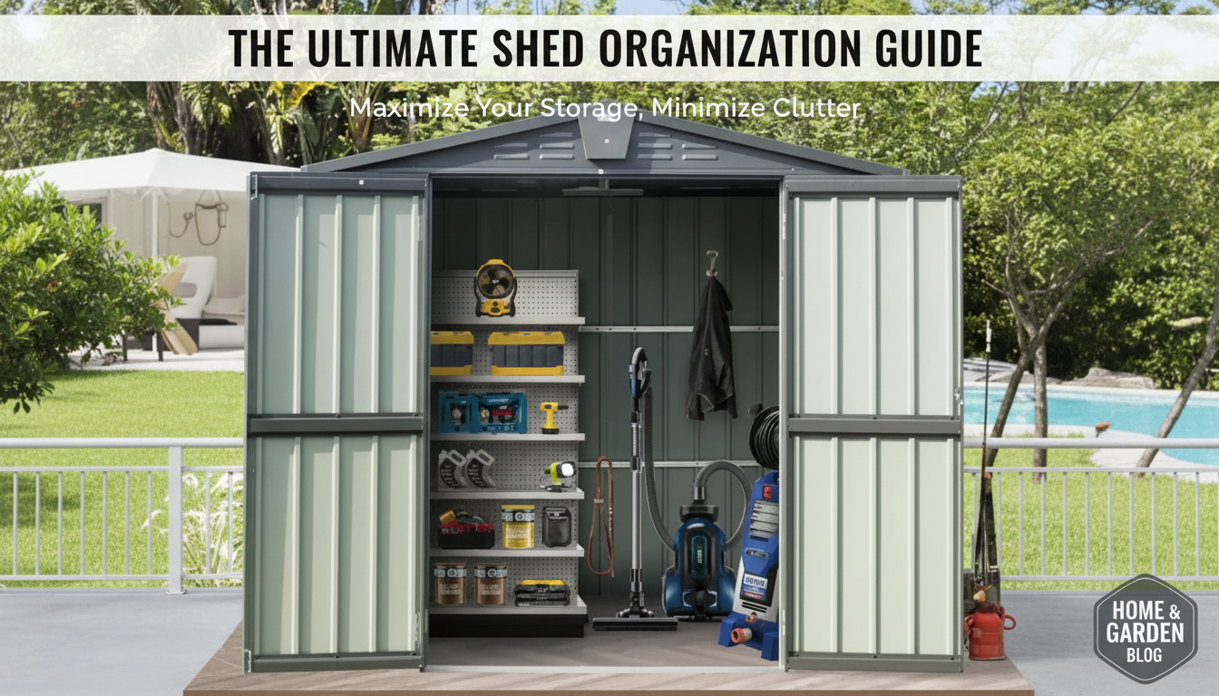 6.5×4.2 Galvanized Steel Shed: Compact, Lockable