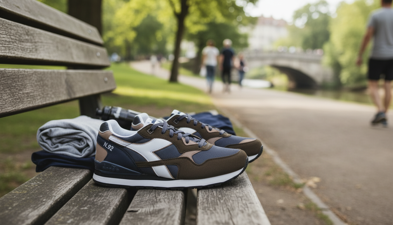 Diadora Men’s Sporty Sneakers in Blue: Fit, Comfort Tips