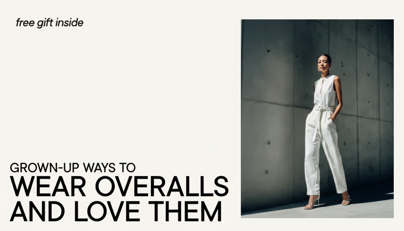 How to Wear Overalls Like an Adult: Modern Outfit Ideas