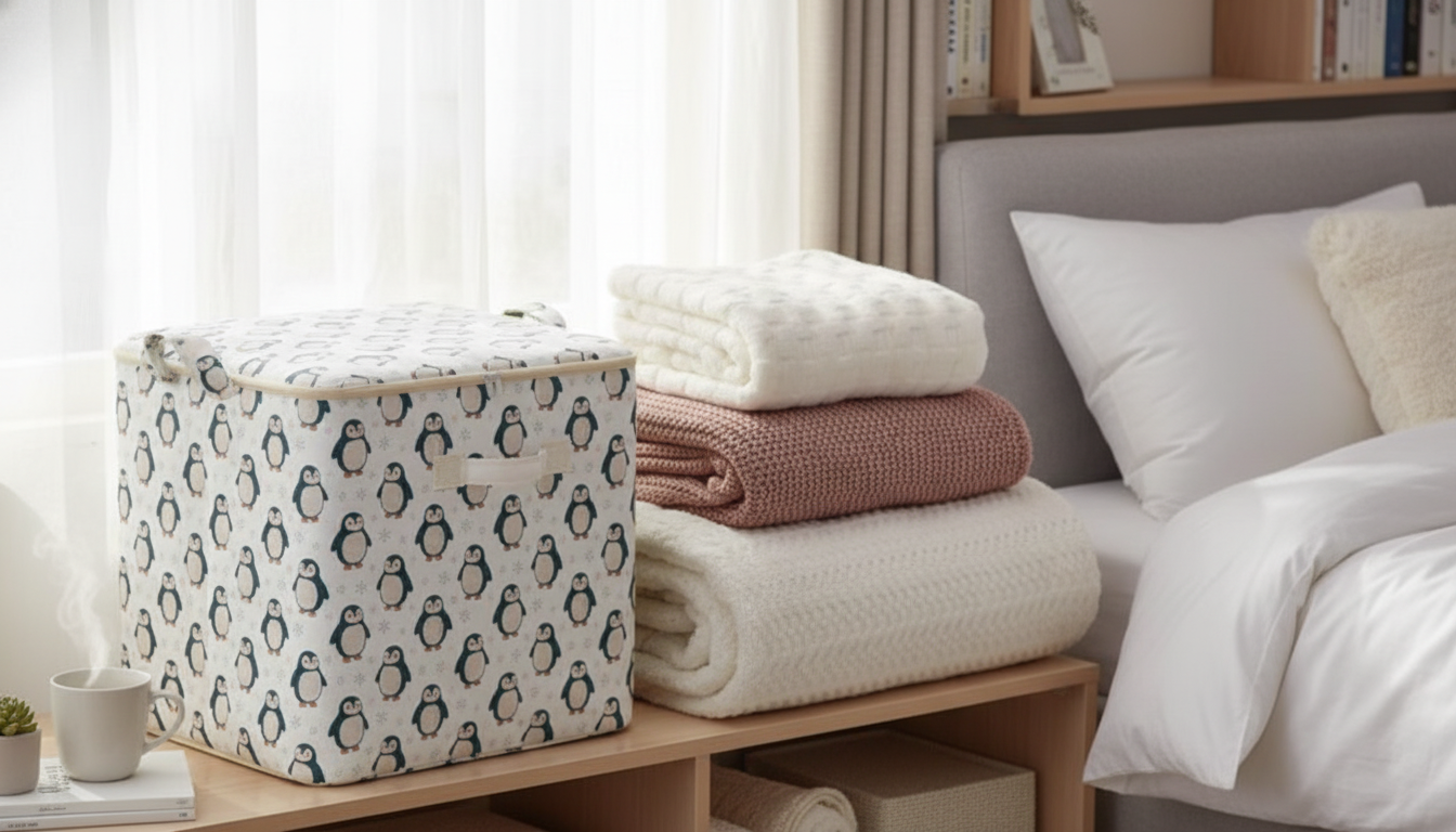 Dust-Proof Storage Bag: Large Capacity for Blankets