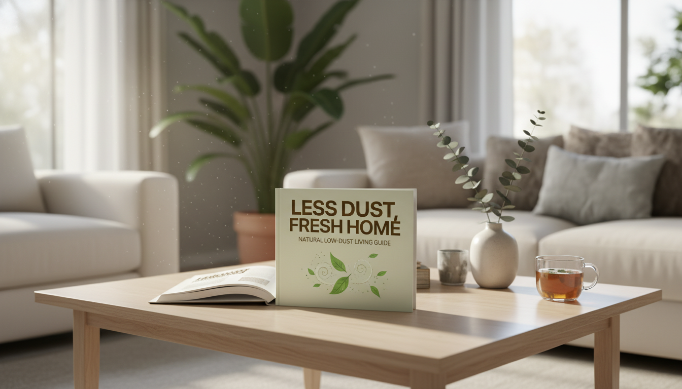Low-Dust Living: Natural Ways to Keep Your Home Fresh