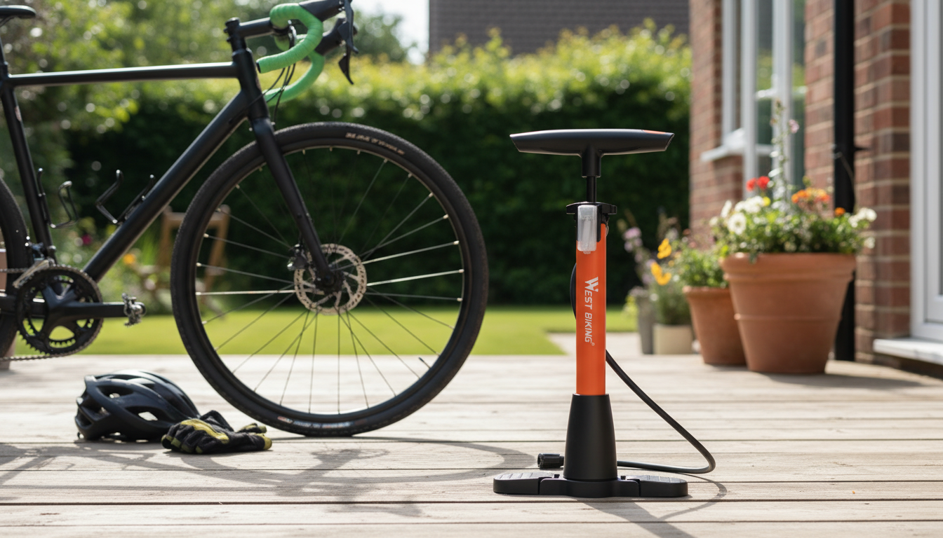 Portable High-Pressure Bike Pump: Presta, Schrader & More