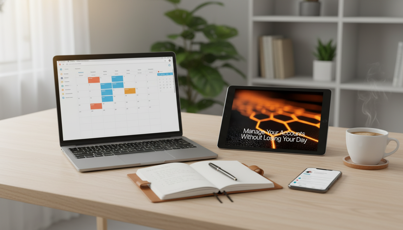 A Weekly Social Media Workflow for Busy Creators