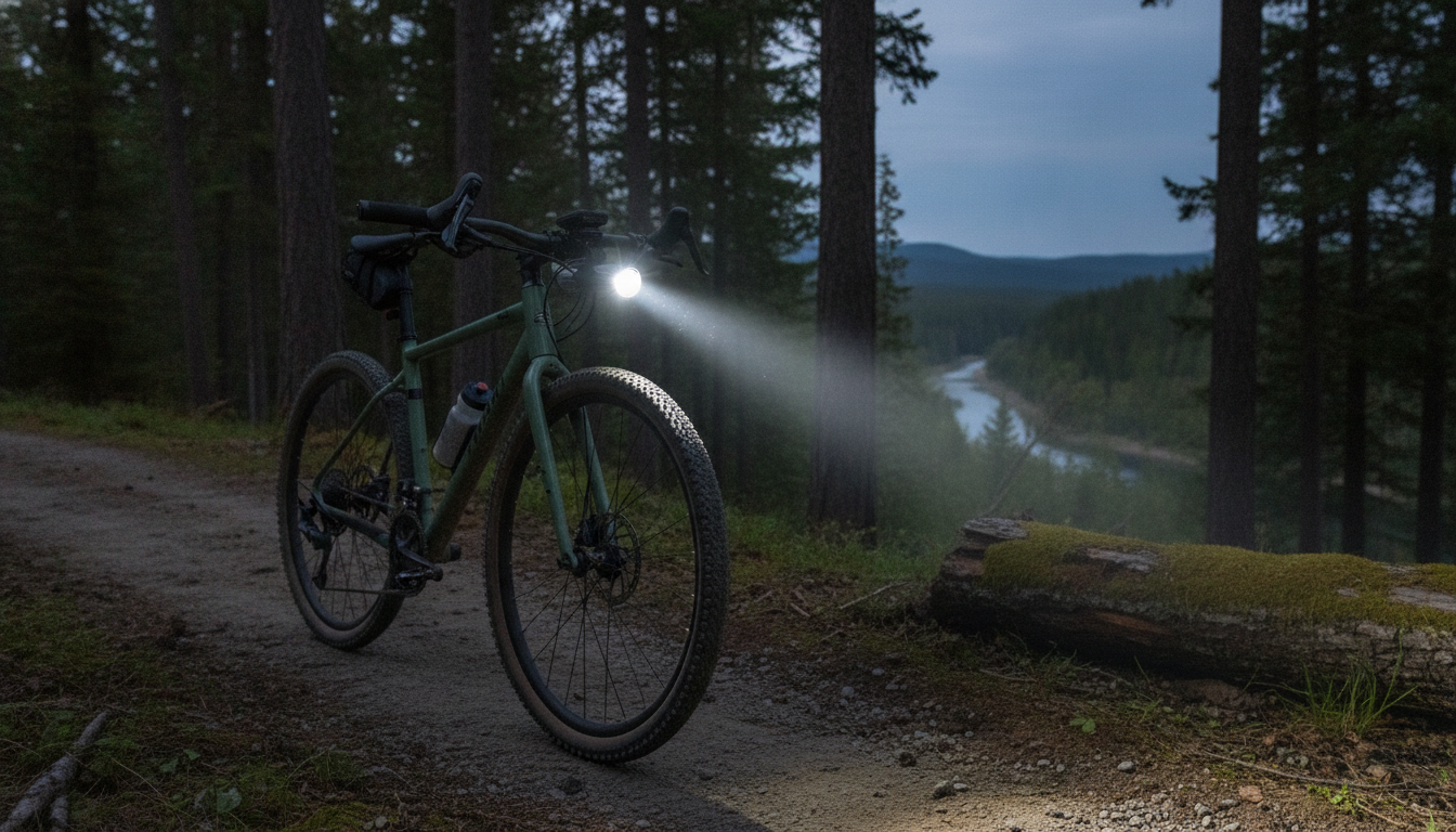 2000-Lumen Bike Headlight: Remote, Anti-Glare, USB-C