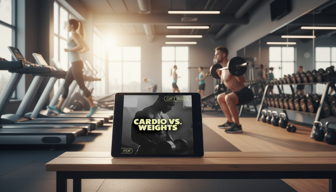 Cardio vs Weights: Best Workout Order for Your Goal