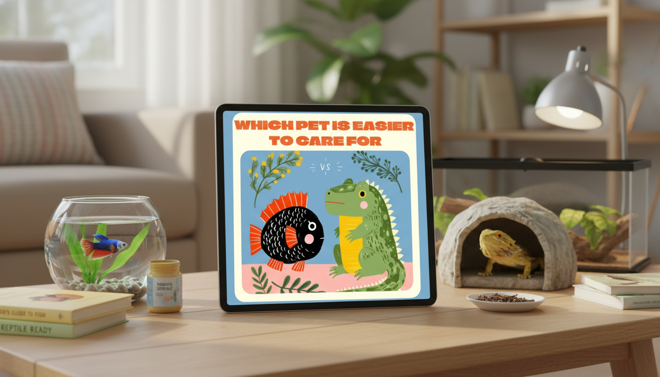 Fish vs Reptile Care: Which Is Easier for Beginners?