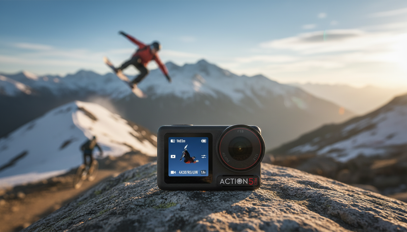 1/1.3″ Sensor + 360° Stabilization: Real Action Upgrades