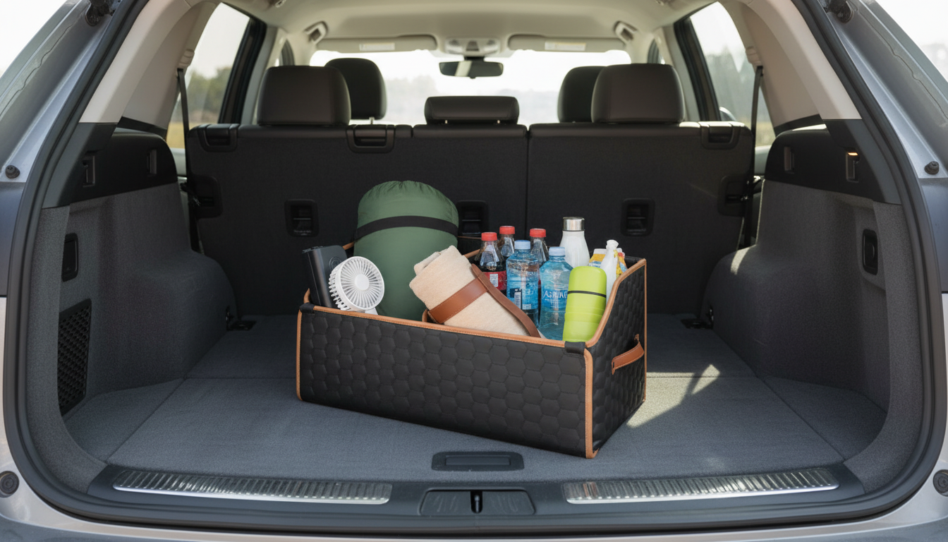 Owleys Hexy Car Trunk Organizer: Quiet, Zoned Storage