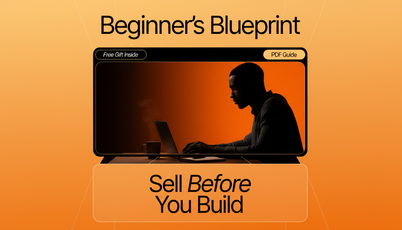 Pre-Sell Digital Products: Beginner Plan to Sell Before Build